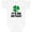 AA-White, variant on Inktastic Irish Shamrock Birthday Boys or Girls Baby Bodysuit