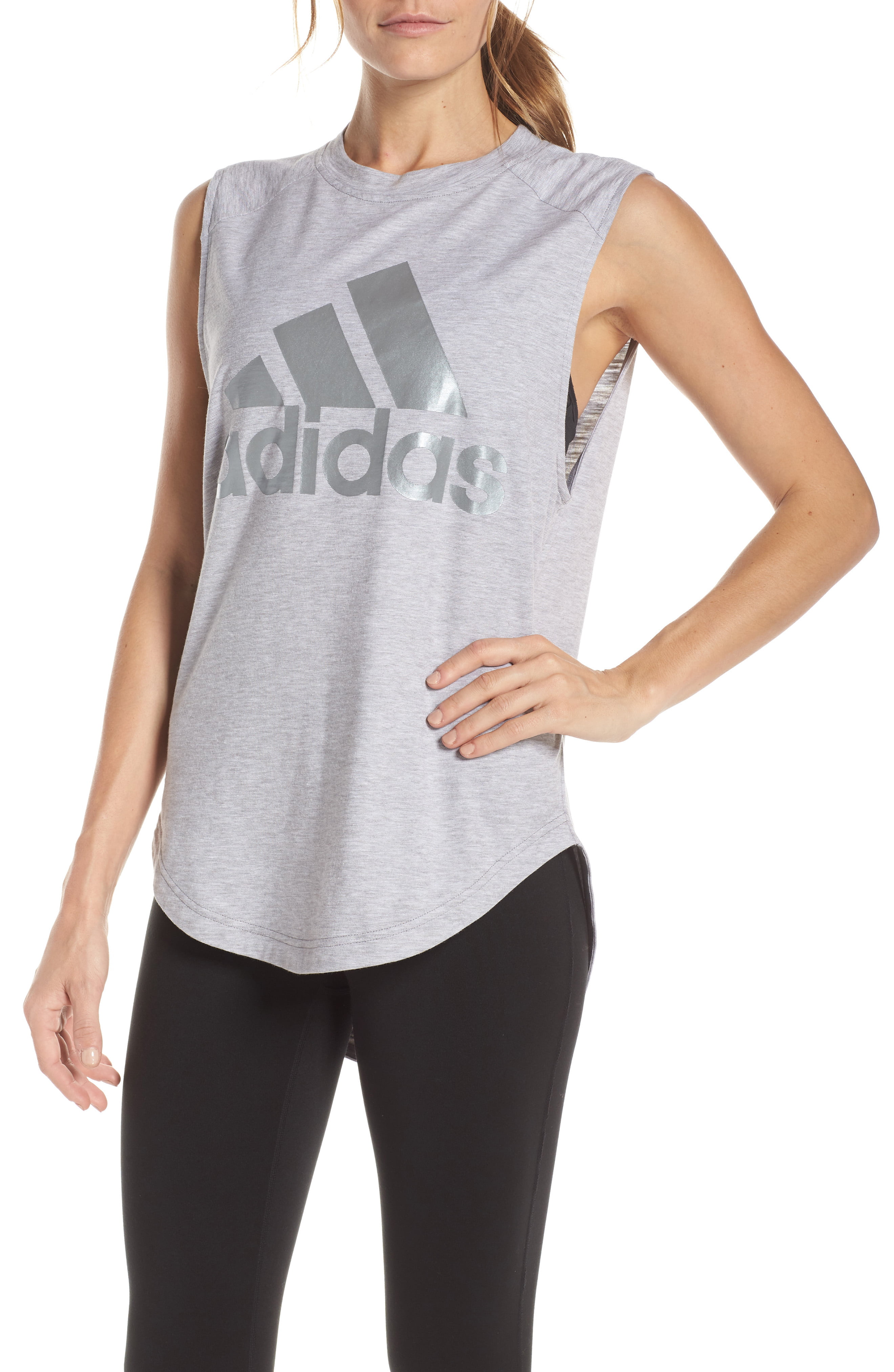Adidas Women's ID Muscle Tank Top Size X-Large - Walmart.com