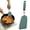 B, variant on Flexible Silicone Turner Spatula, Heat Resistant Flat Pancake Flipper, Non Stick Kitchen Cooking Utensil for Griddle Eggs Burgers, A