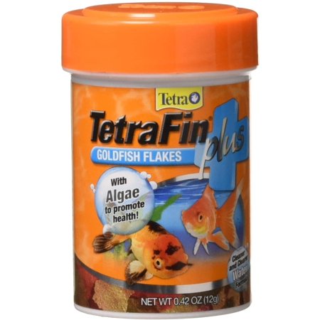 Tetra TetraFin Or TetraFin Plus Goldfish Flake Tank/Fresh Water Fish Food 2.2 or .42oz