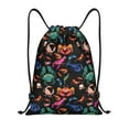 thumbnail image 1 of Bingfone Animals Under Water Drawstrings Backpacks Bags for Men Women Gym Drawstrings Bag-Medium, 1 of 6