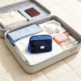 thumbnail image 5 of Travel Toiletry Bag with Waterproof Fabric, Inner Mesh Compartments and Zipper for Vacation Business Trips, 5 of 6