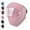 Pink, variant on Fleece Thermal Mask with Removable Goggles, Winter Windproof Breathable Thickened Fleece-Lined Full Face Cover for Running Skiing Hiking Cycling, for Men & Women
