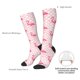 thumbnail image 4 of Fotbe Cute Flamingo with Heart Calcetas Divertidas Estampadas para Hombre y Mujer, Calcetas de Algodón hasta la Rodilla para Caminar, Correr, Enfermería y Embarazo, 4 of 6