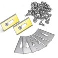 thumbnail image 3 of Pack Of 30 Husqvarna Lawn Blades With Double Sharp Stainless Steel Blade Ty, 3 of 4