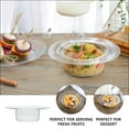 thumbnail image 2 of 1Pc Bowl Chic Yogurt Dessert Bowl Fruit Plate Storage Bowl, 2 of 8