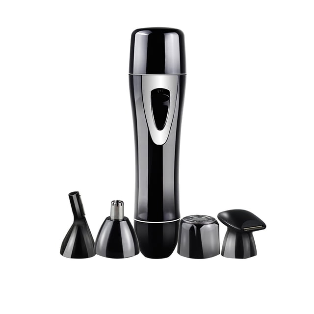 Naiovety Recargable por USB 4 en 1 recortadora de cabello húmedo y seco de depiladora negra para el cuidado de la piel de las mujeres Electrodomésticos Naiovety HA017882-00