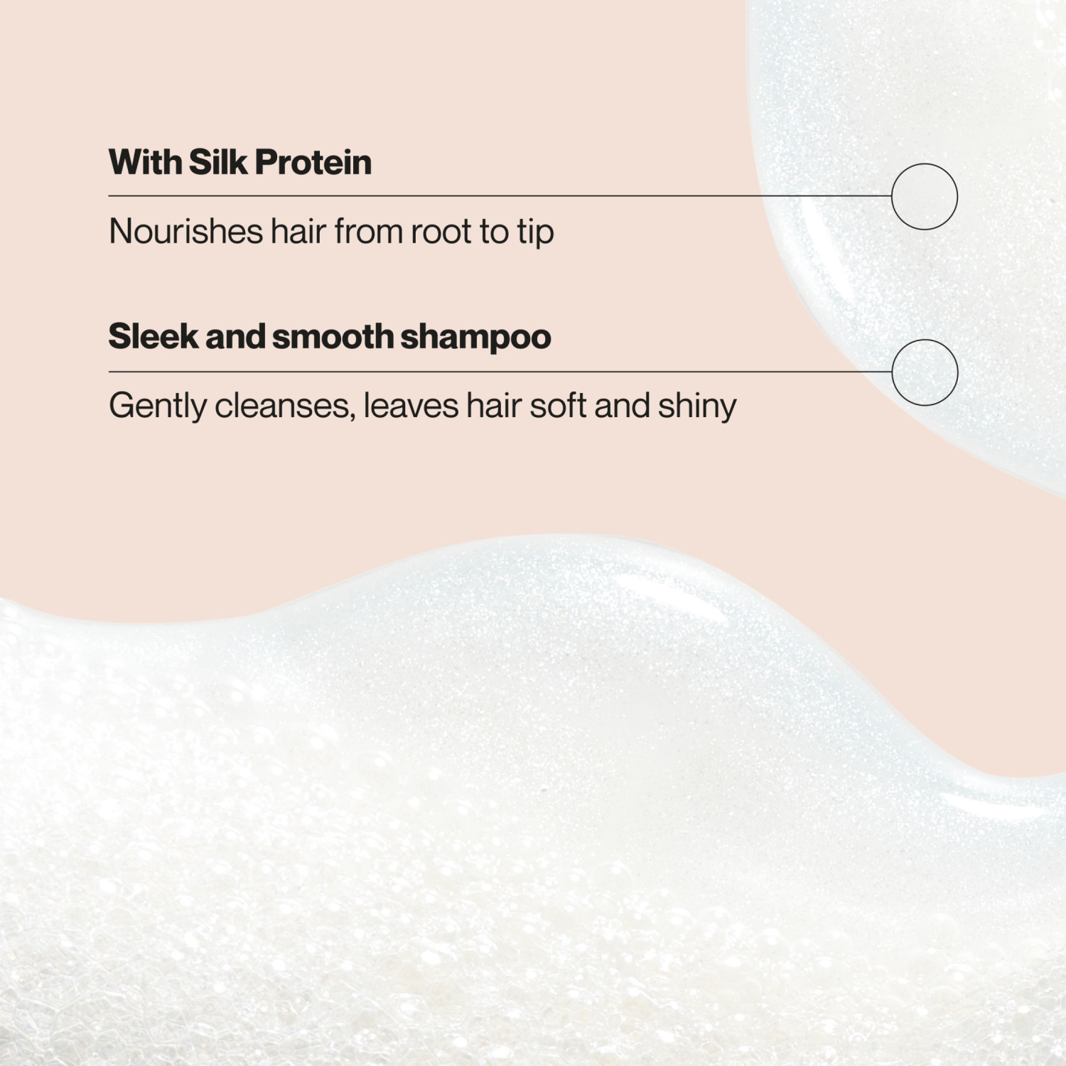 (4 pack) Suave Silk Protein Smooth and Sleek Smoothing Shampoo for Frizzy Hair, Anti-Humidity Shampoo, Smooths for Sleek, Shiny Hair, 28 fl oz