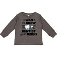 thumbnail image 3 of Inktastic I Want To Grow up To Be a Dentist Like My Mommy Boys or Girls Long Sleeve Toddler T-Shirt, 3 of 5