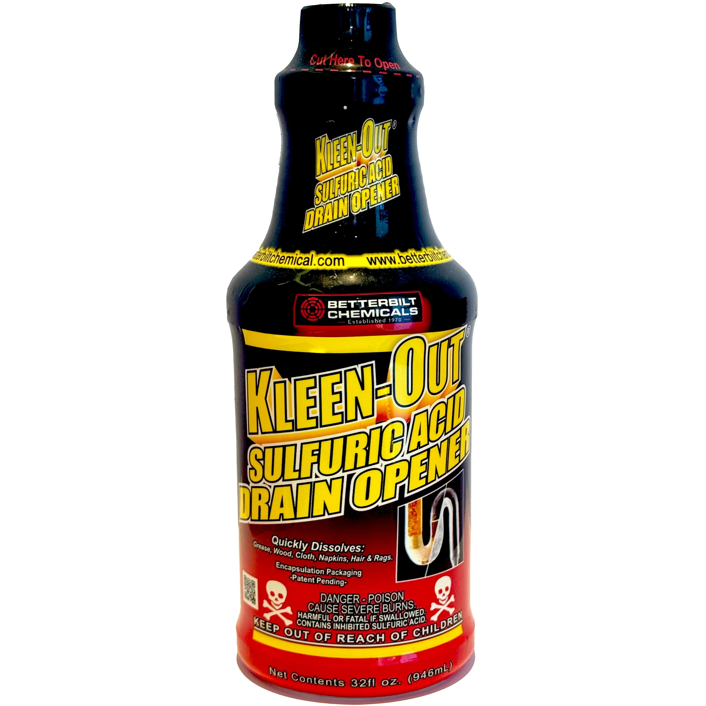 Kleen Out Sulfuric Acid Drain Opener Smell: How to Eliminate Odor