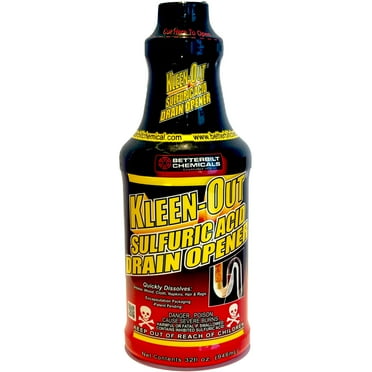 Betterbilt Kleen Out Chemical Drain Opener, 32 Fluid Ounce