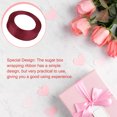 thumbnail image 3 of Walson Gift Wrap Ribbon Wedding Clothes Making Supply Multi-color DIY Craft Accessories Festival Fabric Polyester Ribbons Box Ornaments Wine Red 33, 3 of 8