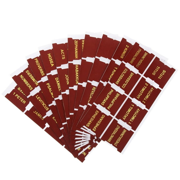 Small Bible Tabs Study Supplies Highlighters No Bleed Labels