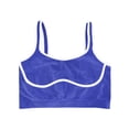 thumbnail image 4 of WEIWEN Womens V Neck Tank Tops Dressy Summer Sleeveless Tops Slim Fit Casual Going Out T Shirts 2026 Trendy Basic Cami Tanks Woman Blouses Blue, XS, 4 of 5