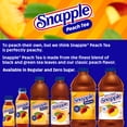 thumbnail image 5 of Snapple Natural Peach, Bottled Tea Drink, 8 fl oz, 8 Mini Bottles, 5 of 13