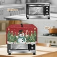 thumbnail image 3 of TSOVTHRID Air Fryer Toaster Oven Dust Cover, Winter Protective Countertop Microwave Oven Cover for Home Indoor Christmas Decor, Snowman Christmas Tree Cane Candy Print, 20.9"W x 15.7"D x 12.4"H, L, 3 of 7