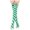 Green #04, variant on Nmnitkp Christmas Striped Thigh High Socks Women Long Striped Socks Candy Cane High Stockings with Bow for Women and Girls & Add to the Festive Atmosphere Socks for Women