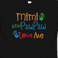 thumbnail image 4 of Inktastic Mimi and Pawpaw Love Me Boys or Girls Baby T-Shirt, 4 of 5