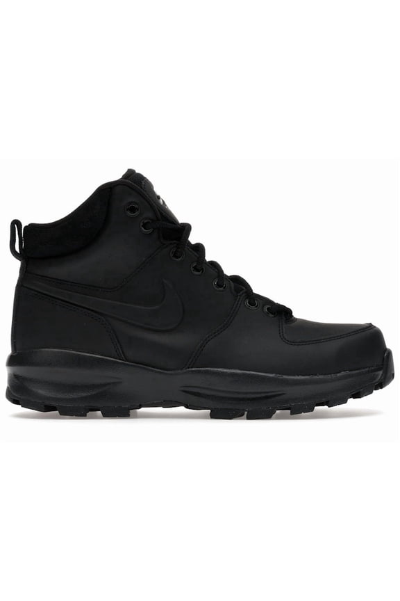Men's Manoa Leather Triple Black Hiking Boots, from StockX