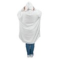 thumbnail image 4 of Sudadera cobija oversize con capucha unitalla y unisex color crema, 4 of 7