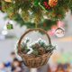 thumbnail image 1 of Colgante Navideño Colgante Plano Acrílico Adorno Para Árbol De Navidad Artículos Para Fiestas Navideñas Decoración Para Fiestas En El Patio Colgante Para Llavero, 1 of 2
