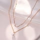 thumbnail image 3 of Collar de perlas de doble capa de luz Collar corto collar de cadena Collarbone borde de joyería para las niñas collar de perlas para las mujeres Dainty, 3 of 7