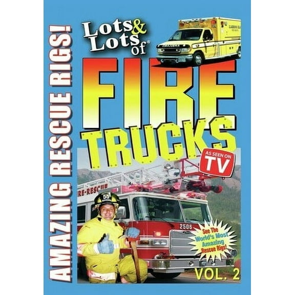 Lots and Lots of Fire Trucks V. 2 (DVD), Marshall Publishing, Kids & Family