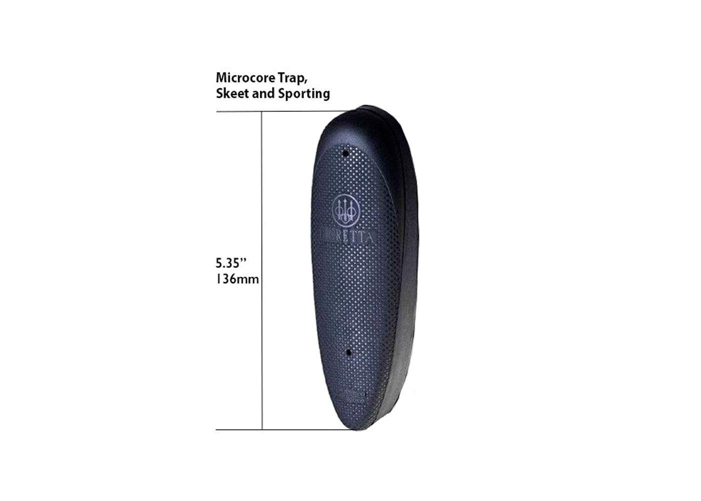Beretta Micro-Core Competition Recoil Pad - Skeet, 23mm/0.91in, Black