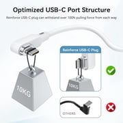 16ft Premium VR Link Cable with Charging, USB 3.0 Compatible with Meta Quest 3s, Oculus Quest 3/2/Pro, Pico 4, PC VR & Steam VR - Perfect White VR Accessory, Play While Charger