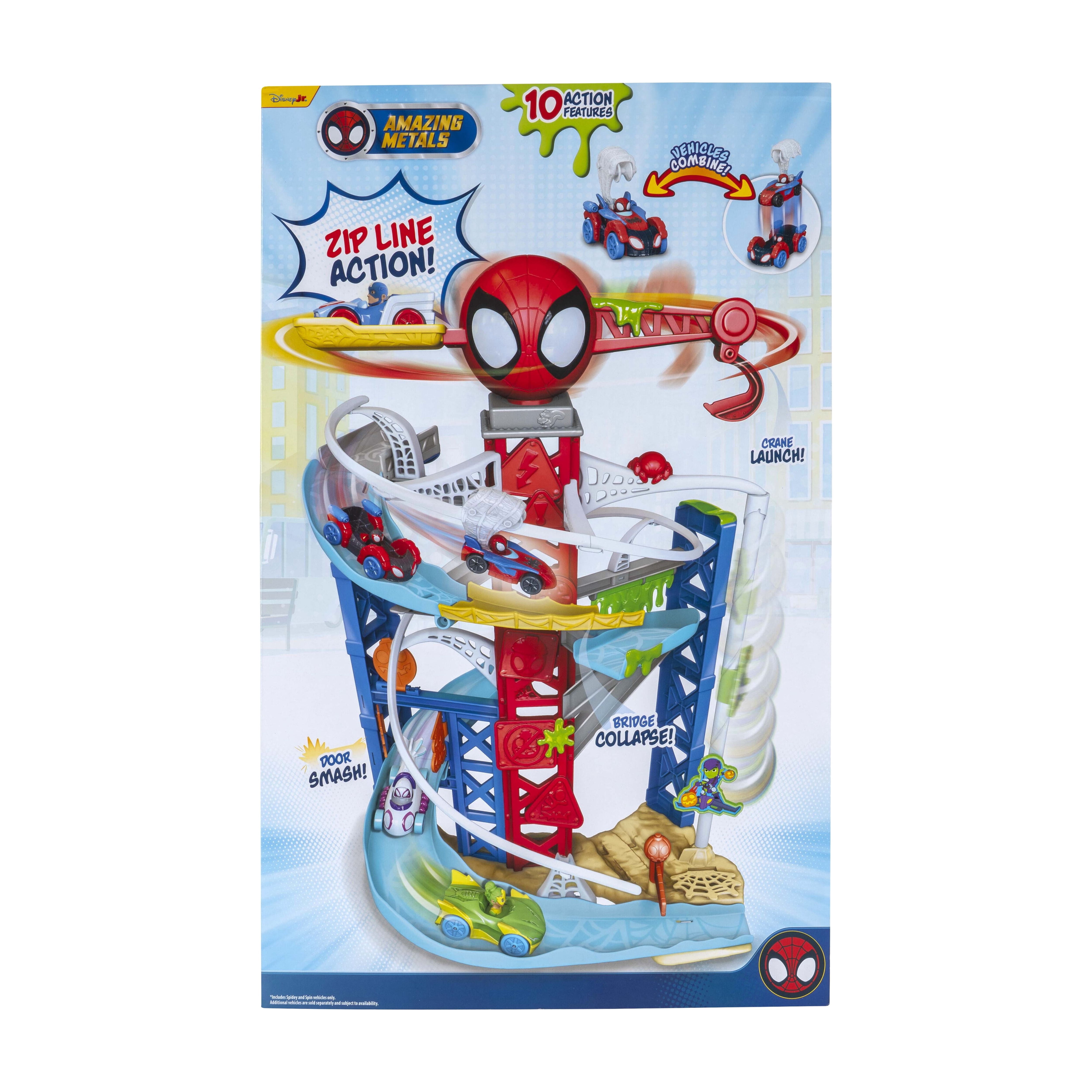 Spidey and His Amazing Friends Construction Zone Chaos Track Set