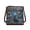 Black Cat Gothic Bookshelf, variant on Adjustable Shoulder Strap Purse for Weekend Activities Dating, PU Leather Waterproof Shoulder Crossbody Bag, Blue Eyed Wolf Print
