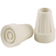 Shepherd Hdwe Prod 19742 2-Pack 3/4x7/8-Inch Almond Crutch Tips