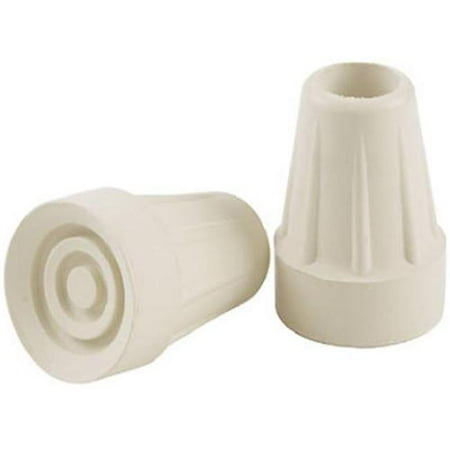 Shepherd Hdwe Prod 19742 2-Pack 3/4x7/8-Inch Almond Crutch Tips