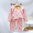 thumbnail image 3 of Pijamas para niños, ropa de dormir de Navidad para niños y niñas, conjunto de algodón, ropa de dormir de otoño e invierno, ropa de hogar para niños, conjunto de pijamas de dos piezas, 3 of 4