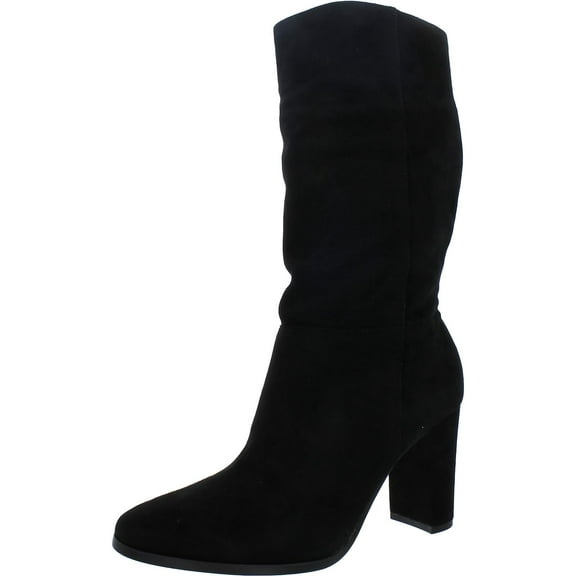 Lauren Ralph Lauren Womens Artizan II Suede Mid-Calf Boots