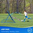 thumbnail image 4 of Soccer Rebounder Net Winthai, ángulo de cambio rápido de 1,8 x 1,1 m, 4 of 8