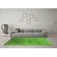 thumbnail image 3 of Ahgly Company Indoor Rectangle Oriental Green Industrial Area Rugs, 6' x 9', 3 of 4