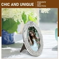 thumbnail image 4 of Vintage Picture Frame Oval Antique Photo Frame with Glass Front Tabletop Photo Frame, 4 of 9