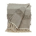 thumbnail image 3 of Parkland Collection Neil Eclectic Beige 52" x 67" WOVEN HANDLOOM Throw, 3 of 5