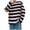 Pink, variant on Dovford Men's Casual Cotton Spandex Striped Crewneck Long-Sleeve T-Shirt Basic Pullover Stripe tee Shirt 2025