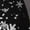 Black, variant on Women Long-sleeved Round Neck Christmas Printed Snowflake Christmas Party Dress Casual Fashionable for Christmas