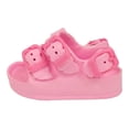 thumbnail image 3 of Sandalia Otras Marcas para Bebé Talla 10 con 3 Hebillas Rosa, 3 of 4