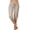 Beige, variant on Casual Yoga Pants Women For Lightweight Sweat Summer Casual Athletic Cropped Joggers With Pockets Gym Clothes Yoga Pants