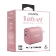 thumbnail image 3 of Velvet USB C Wall Charger Block 20W PD, Liquipel Powertek Type C Fast Charging Cube, Phone Wall Power Adapter with Foldable Plug, Compatible with iPhone, iPad, iWatch, Galaxy, Android, Pixel, Tablet, 3 of 7