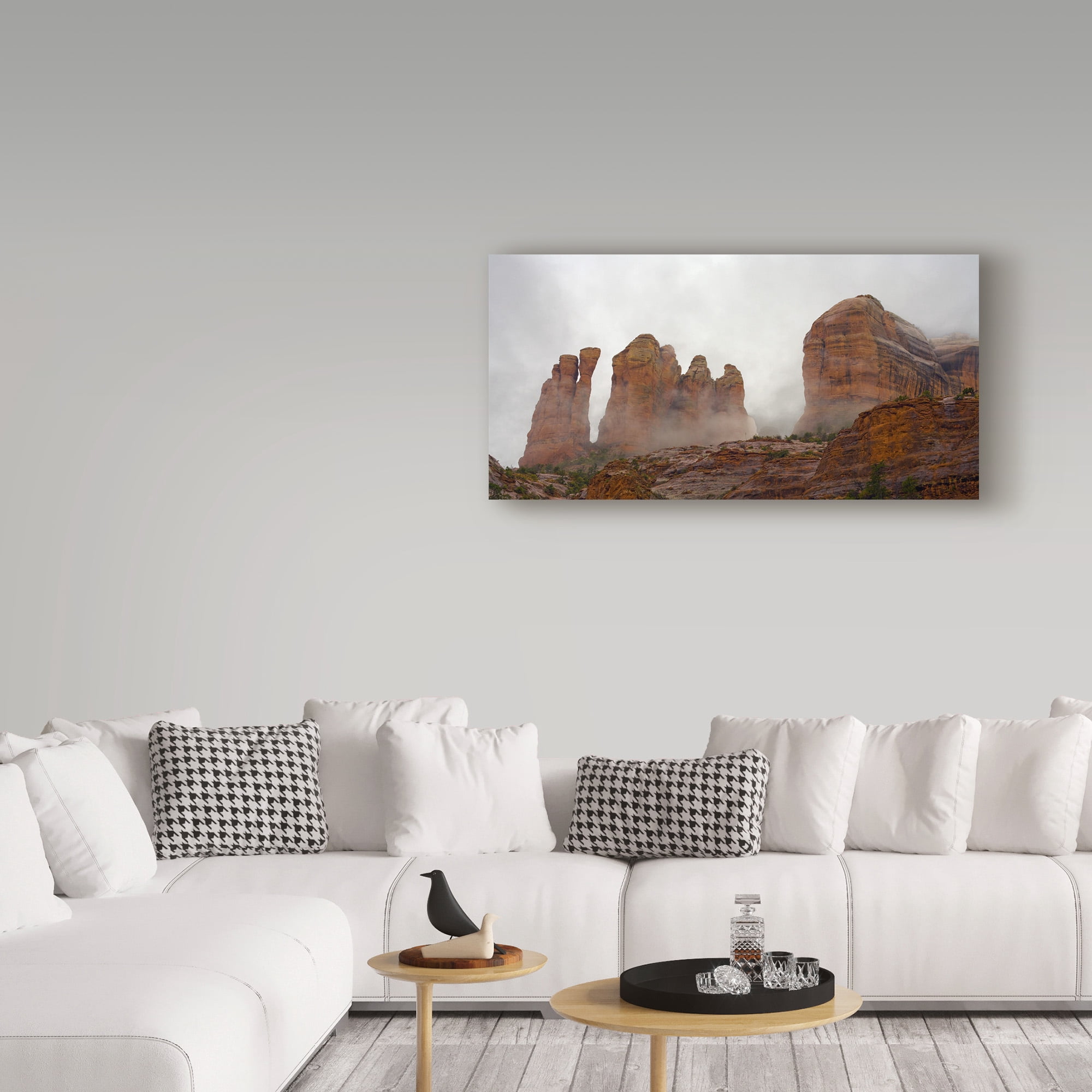 Trademark Fine Art 'Sedona Fog' Canvas Art by Janice Sullivan