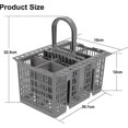 thumbnail image 4 of Cesta Para Cubiertos Lavavajillas Hotpoint 99673-8729, C00257140, C00386607, 4 of 5