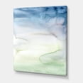 thumbnail image 3 of Designart ' Pastel Abstract With Green Dark Blue and White Spots ' Modern Canvas Wall Art Print, 3 of 4