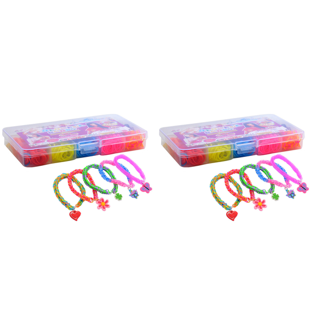 600 Unids/caja Goma Elástica para El Pelo Mujeres Y Niñas Coleta