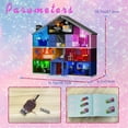 thumbnail image 3 of Music Themes Lovers House Building Block Sets Desktop Decor Multi-Layer House Architecture Model Handcraft Gifts for Valentine Birthday(1426Pcs), 3 of 8