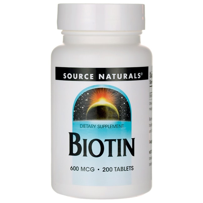 Source Naturals Source Naturals  Biotin, 200 ea